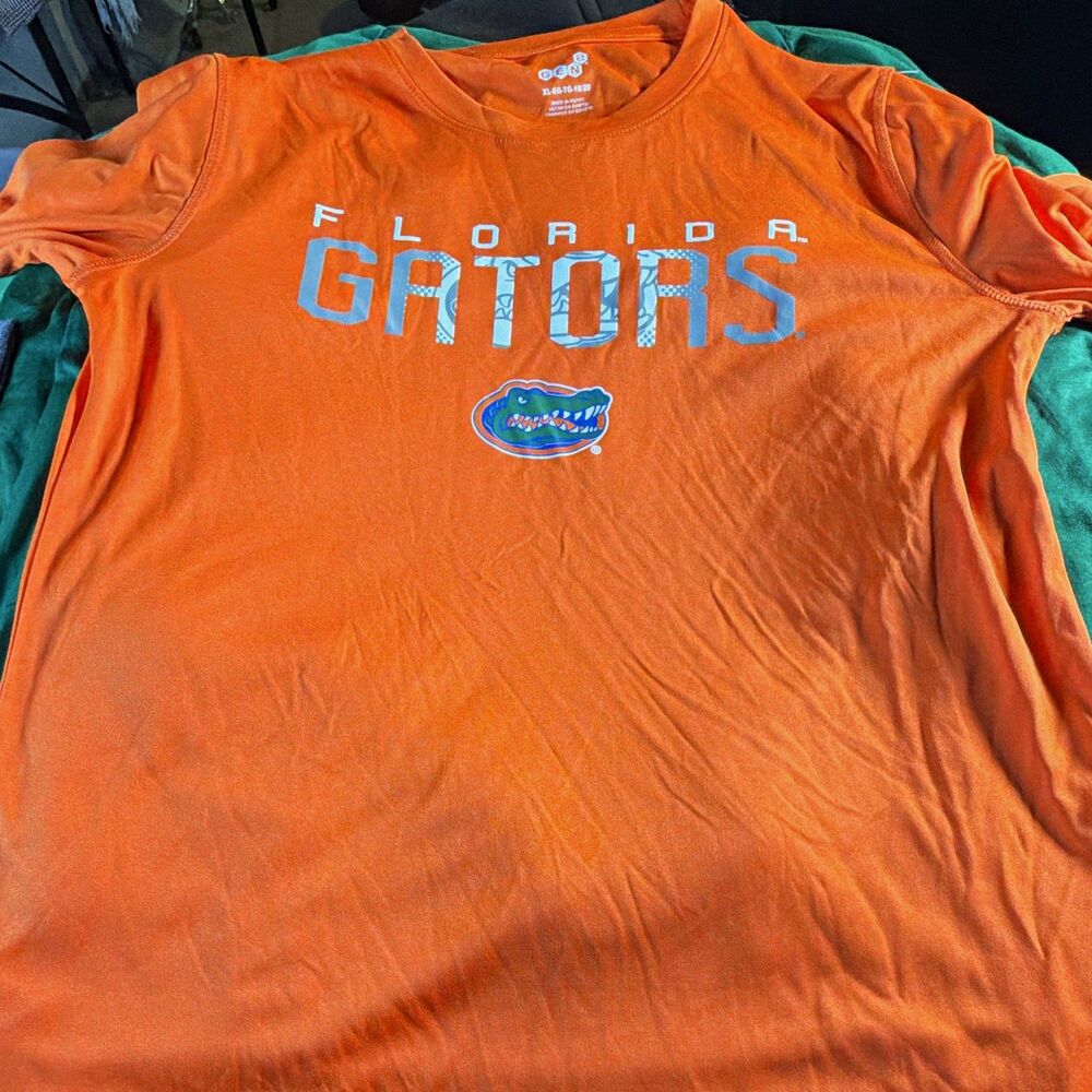 GEN2 Florida Gators NCAA Fan Apparel Orange Shirt T-Shirt Size XL